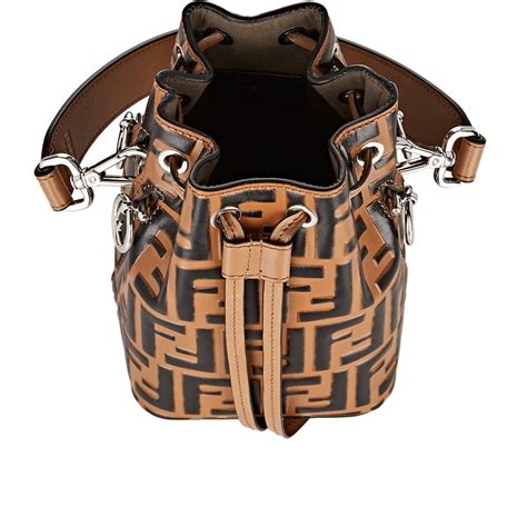 fendi mon tresor leather bucket bag|fendi montresor bucket bag.